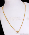 1 Gram Gold White Ball Pendant Chain Shop Online SMDR898