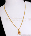 Buy Classic Gold Plated Pendant Chain Online SMDR903
