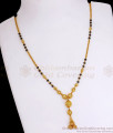 Black Beaded Gold Mangalsutra Pendant Chain Shop Online SMDR906