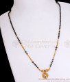 Stylish Heart Pendant Gold Plated Mangalsutra Collections SMDR907