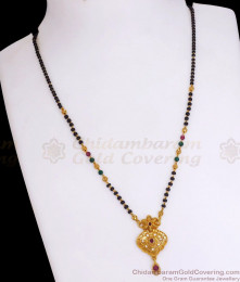 Single Line Mangalsutra Pendant 1 Gram Jewelry SMDR908
