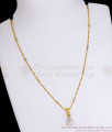White Quartz Pendant Chain Gold Plated Jewelry SMDR915