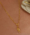 New Design Full Gold Plated Small Dollar Chain Shop Online SMDR924