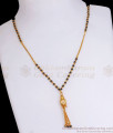 Black Gold Beaded Mangalsutra Pendant Chain Regular Use Collections SMDR938