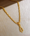 Christmas Tree Gold Pendant Chain Buy Online SMDR945