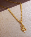 One Gram Gold Pendant Chain For Daily Wear Shop Online SMDR948