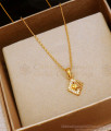 One Gram Gold Pendant Chain For Daily Wear Shop Online SMDR961