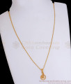 Light Weight Pendant Chain Gold Plated Online Jewelry SMDR968