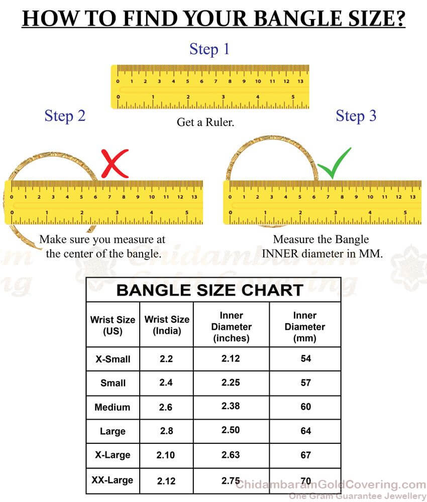 BR2049-2.8 Real Impon Gold Bangle Design Flat Line Pattern