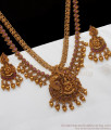 ANTQ1027 - Finest Piece Of Art Latest Antique Haram Earring Combo Set