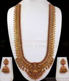 ANTQ1028 - Kemp Stone Antique Haram Kasumalai Design Earring Combo ANTQ1028 - Kemp Stone Antique Haram Kasumalai Design Earring Combo