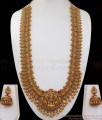 ANTQ1029 - Gorgeous Temple Jewellery Sets Big Jhumka Earrings Antique Gold Collections