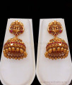 ANTQ1036 - Nagas Collections Multiline Chain Gajalakshmi Temple Jewellery Antique Gold Necklace
