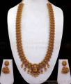 ANTQ1040 - Antique Haram Earring Combo Grand Lakshmi Temple Jewelry