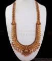 ANTQ1041 - One Gram Gold Antique Haram and Earrings An Complete Bridal Look