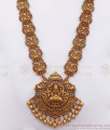 ANTQ1050 - Grand Lakshmi Haram Antique Nagas Design With Jhumki