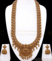 ANTQ1059 - Premium Gold Antique Haram Earring Combo Set Temple Jewelry Collections