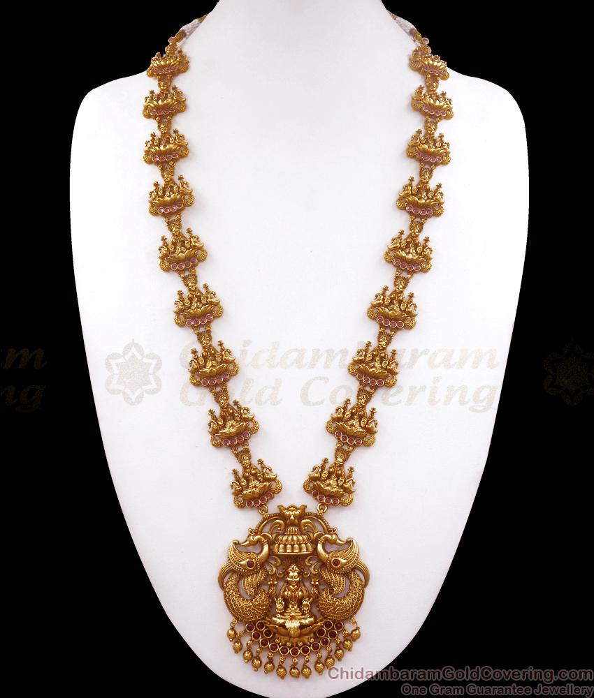 Grand Bridal Antique Haram Lakshmi Design Shop Online ANTQ1075