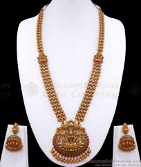 Premium Antique 3 Line Long Haram Earring Combo Kemp Stone Collections ANTQ1078 Premium Antique 3 Line Long Haram Earring Combo Kemp Stone Collections ANTQ1078