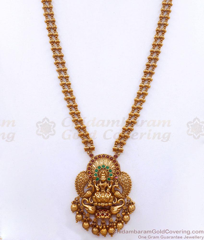 Premium Antique Nagas Temple Jewelry Haram Earring Bridal Set Shop Online ANTQ1079