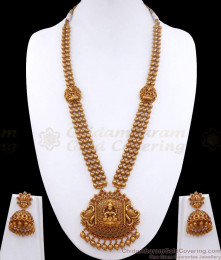 Grand 3 Line Antique Haram Bridal Earring Combo Divine Collections ANTQ1081