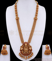 New Arrival Heavy Bridal Antique Gold Haram Earring Shop Online ANTQ1103