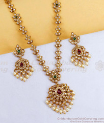 ANTQ1115 Trendy Ad Stone Antique Victoria Haram Design Women Bridal Jewelry Online