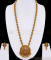 ANTQ1125 Premium Lakshmi Design Ruby Kemp Stone Antique Haram Set ANTQ1125 Premium Lakshmi Design Ruby Kemp Stone Antique Haram Set