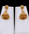 ANTQ1132 Antique Matte Gold Double Layer Gundla Mala Long Necklace Set ANTQ1132 Antique Matte Gold Double Layer Gundla Mala Long Necklace Set