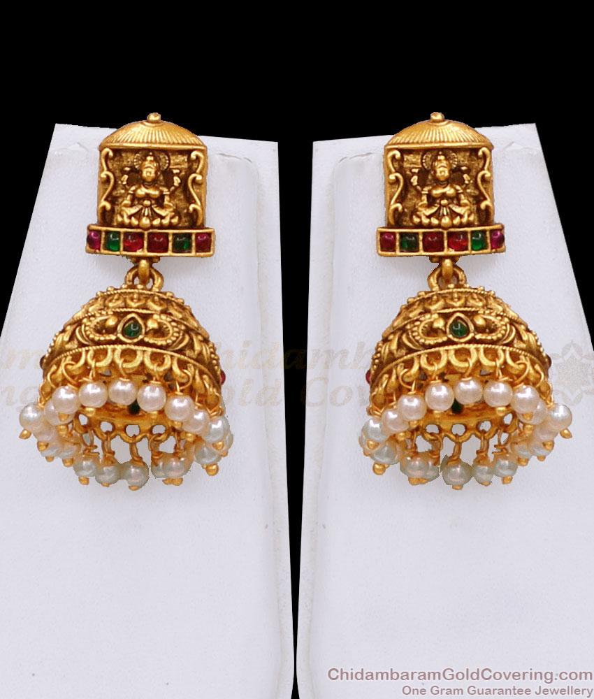 ANTQ1134 Grand South Indian Bridal 4-Strand Emerald Bead Layering Haram Online ANTQ1134 Grand South Indian Bridal 4-Strand Emerald Bead Layering Haram Online
