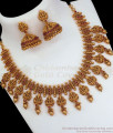 TNL1063 - Lakshmi Design Premium Antique Necklace Earring Combo Set 
