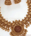 TNL1086 - Nagas Antique Temple Jewelry Necklace Peacock Design Shop Online