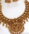 TNL1087 - Premium Bridal Antique Necklace Earring Jewelry Set Nagas Collections Shop Online