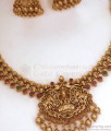 TNL1092 - Latest High Quality Antique Gold Necklace Earring Bridal Collections