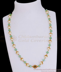 TNL1130 - Hyderabad Blue Crystal Antique Mala Pearl Jewelry TNL1130 - Hyderabad Blue Crystal Antique Mala Pearl Jewelry