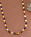 TNL1132 - Semi Precious Amethyst Stone Pearl Necklace Collection TNL1132 - Semi Precious Amethyst Stone Pearl Necklace Collection