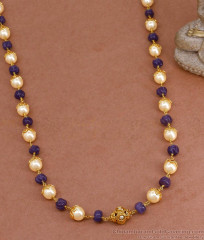 TNL1132 - Semi Precious Amethyst Stone Pearl Necklace Collection TNL1132 - Semi Precious Amethyst Stone Pearl Necklace Collection