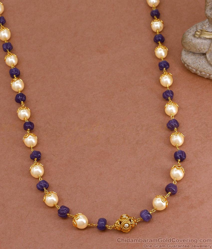 TNL1132 - Semi Precious Amethyst Stone Pearl Necklace Collection TNL1132 - Semi Precious Amethyst Stone Pearl Necklace Collection