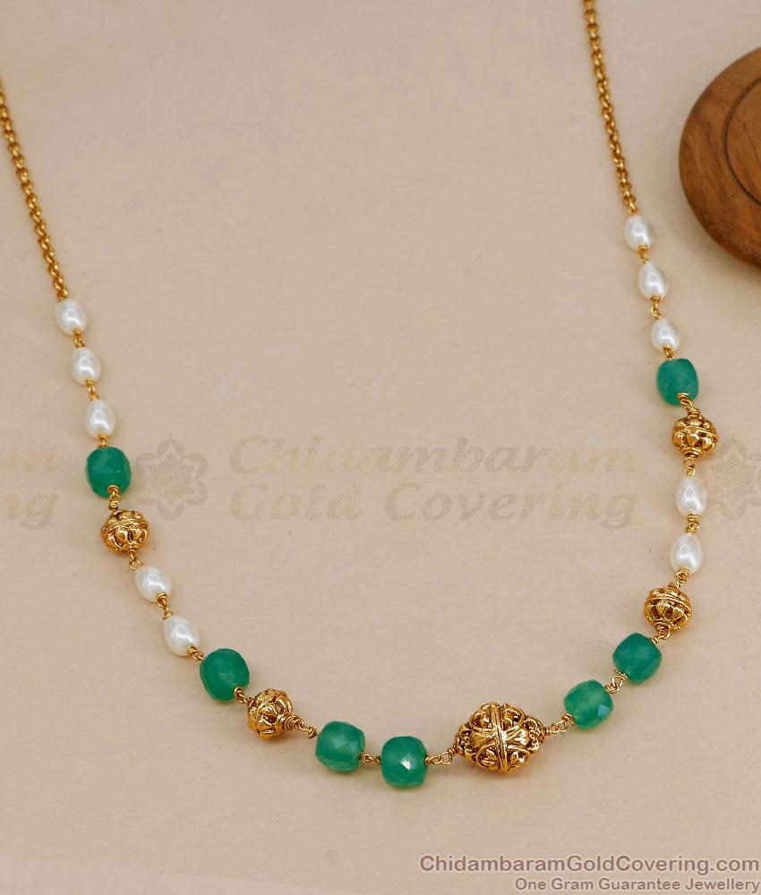 TNL1162 Premium Quality Anqtiue Gold Finish Victorian Necklace TNL1162 Premium Quality Anqtiue Gold Finish Victorian Necklace