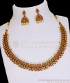 TNL1173 Premium Quality Mango Design Kemp Stone Antique Necklace For Wedding TNL1173 Premium Quality Mango Design Kemp Stone Antique Necklace For Wedding