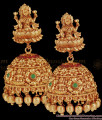 Grand Antique Nagas Lakshmi Temple Jimiki Earrings Collection ER2276