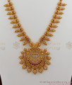 TNL1003 - Premium Antique Matt Finish Peacock Necklace Set Bridal Jewellery