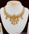 TNL1005 - Premium Antique Matt Finish Peacock Choker Set Bridal Jewellery