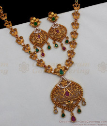 TNL1037 -Latest Premium Antique Necklace For Party Wear TNL1037 -Latest Premium Antique Necklace For Party Wear