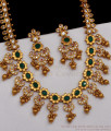 TNL1040 - First Quality Emerald Premium Antique Necklace For Party Wear