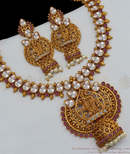 Radha krishna temple jewellery deals