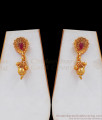 TNL1057 - Latest Antique Leaf Design Necklace Earrings Combo