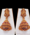 TNL1058 - Lord Ganesha Finest Antique Necklace Earring Combo