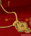 ARRG104 - South Indian AD Stone Mogappu and Dollar Kerala Jasmine Chain Online