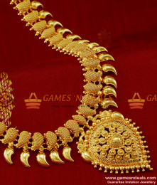 ARRG146 - Queen of Necklace Traditional Maango Haaram Net Design Imitation Jewelry 
